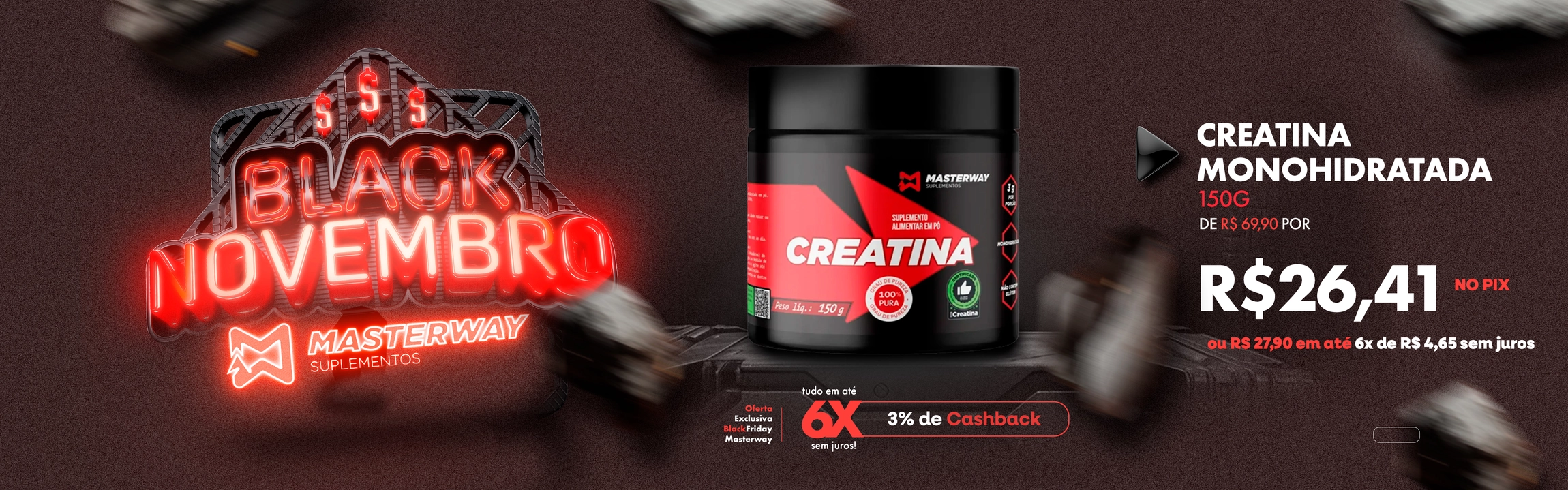 Banner CREATINA 150G