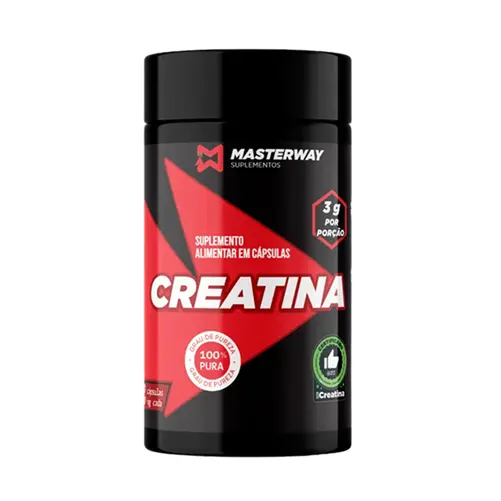 Creatina em Cápsulas (150 caps) - Masterway Suplementos